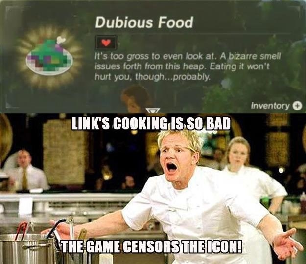 prompthunt: gordon ramsey yelling at link from zelda for cooking