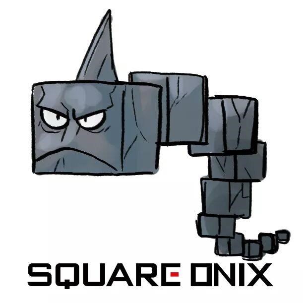 Square Onix Pokememes Pokemon Pokemon Go