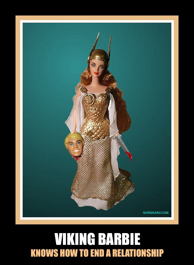 viking barbie twitter