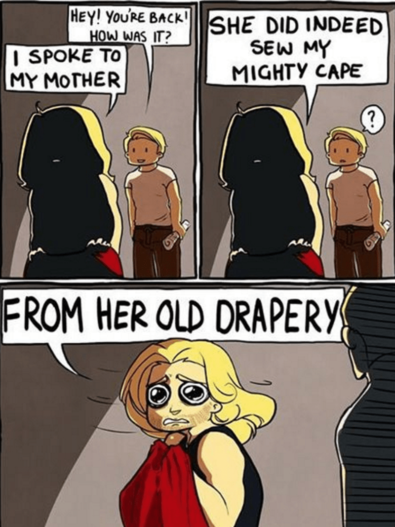 Doth Mother Know You Weareth Her Drapes Geek Universe Geek