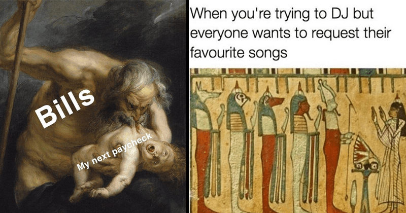 15 Classical Art Memes That Double As A Trip Through Time - Memebase ...