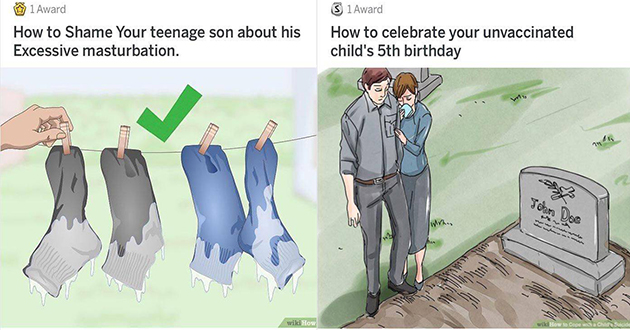 Wikihow Captions Are Extremely Dark And Comical When Taken Out Of