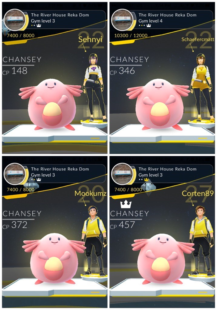 chansey pokemon center