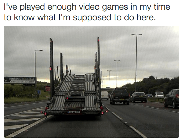 Yeah, That's Totally a Jump Ramp - Video Games - video game memes, Pokémon  GO