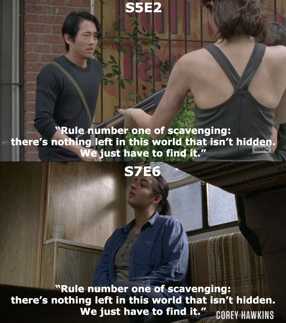 The Walking Dead Funny Meme I Think Glenn Was Bit And Just Didn T