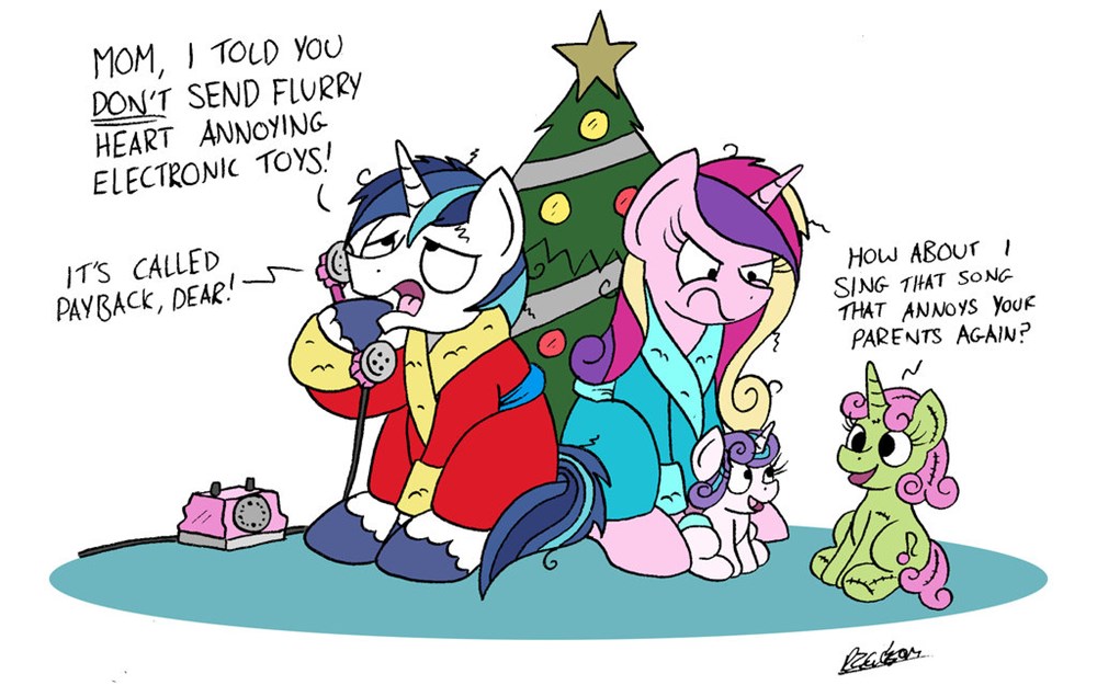 Princess cadence shining armor and hot sale flurry heart