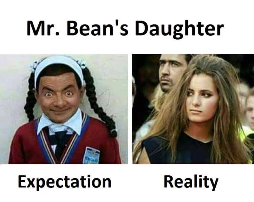 Mr. Bean's Daughter Didn't Exactly Live up to the Hype FAIL Blog
