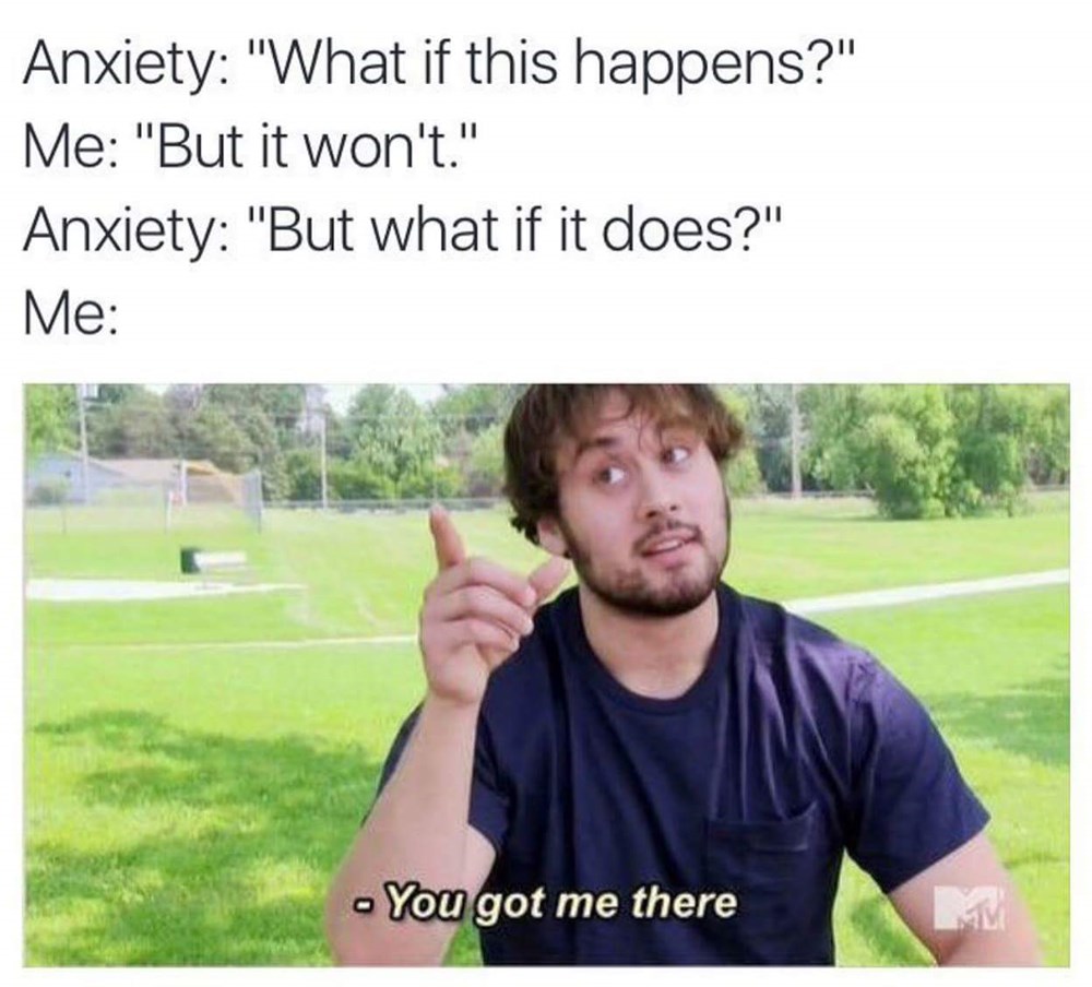 Thanks, Anxiety - Memebase - Funny Memes