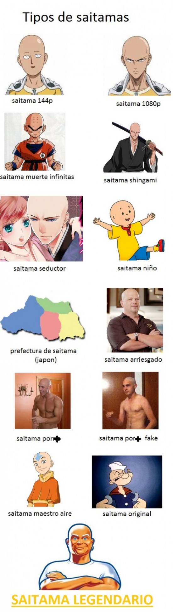 Saitama es un loquillo :'v