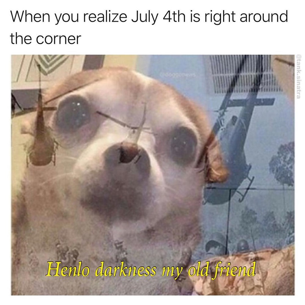 PTSD From Fireworks - Memebase - Funny Memes