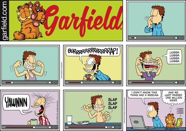 Garfield, Our Favorite Cat, Is Coming For A Visit And He Is Funnier ...