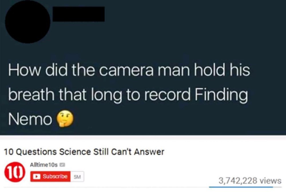 Questions science cannot answer meme