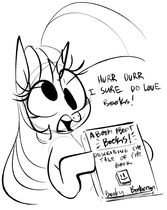 That Pony Sure Does Love Books - My Little Brony - my little pony ...