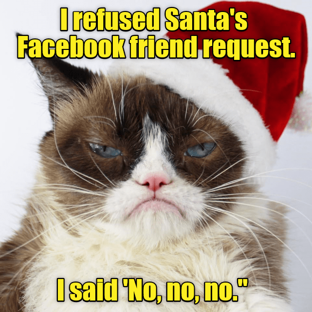 Merry Grumpmas - Lolcats - lol | cat memes | funny cats | funny cat ...