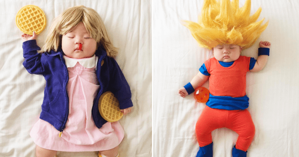 Mom Busts Out Some Creative Cosplay Every Time Her Daughter Goes To Sleep Parenting Crazy Parenting Fails Funny Parents Family Fails