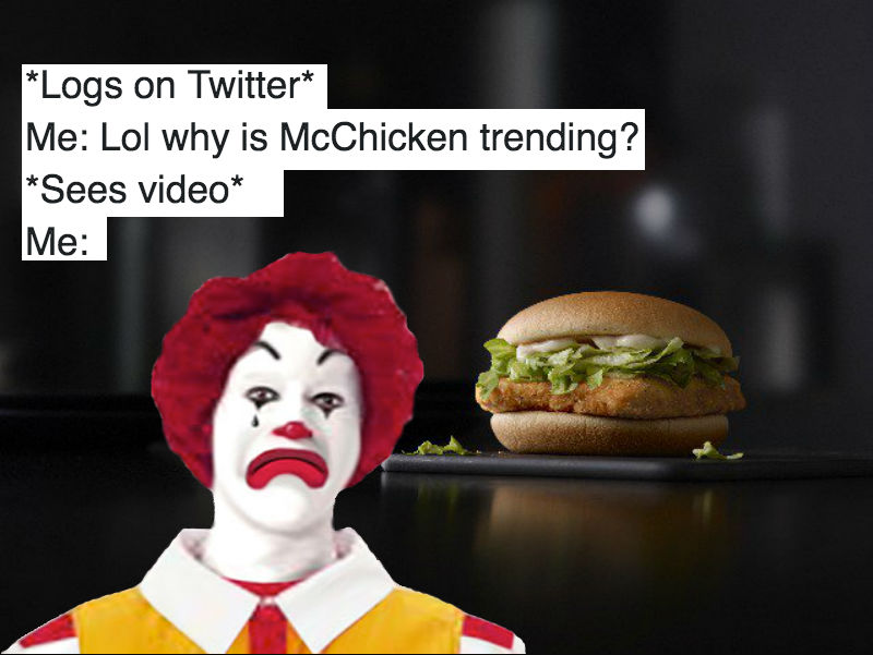 The NSFW Reason #McChicken Was Trending Shook Twitter and Probably Made