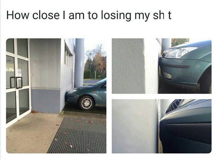 how close i am to losing it meme