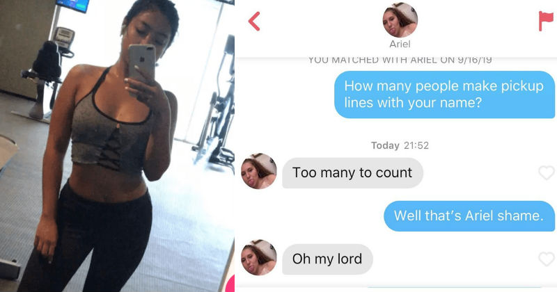 13 Tinder pickup lines a lot smoother than the one you just sent.