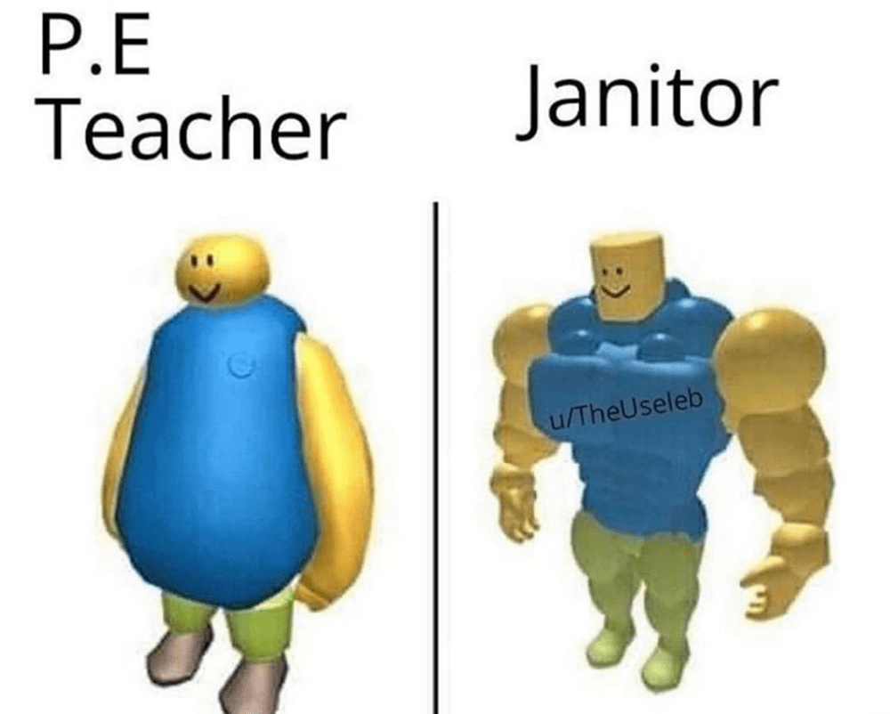 Memebase Pe Teachers All Your Memes In Our Base Funny Memes Cheezburger - cringey roblox games