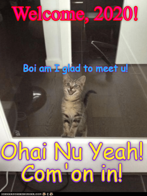 Cheery Greets to the Nu Yeah! - Lolcats - lol | cat memes | funny cats ...