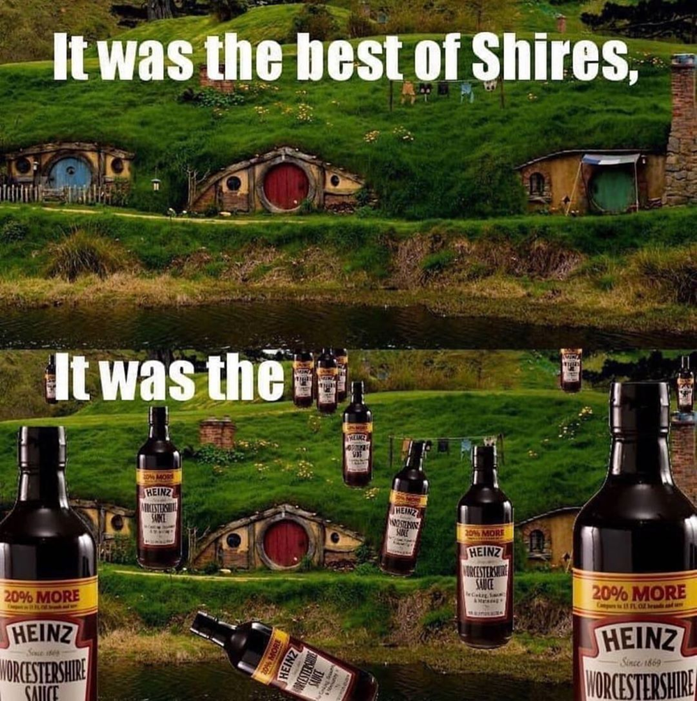 Image result for worcestershire sauce funny meme