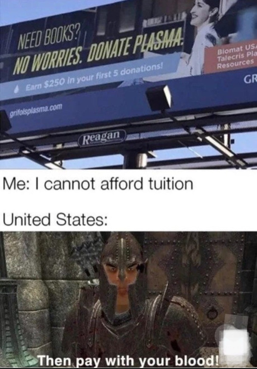 please donate, many students would be helpless without it : r/memes