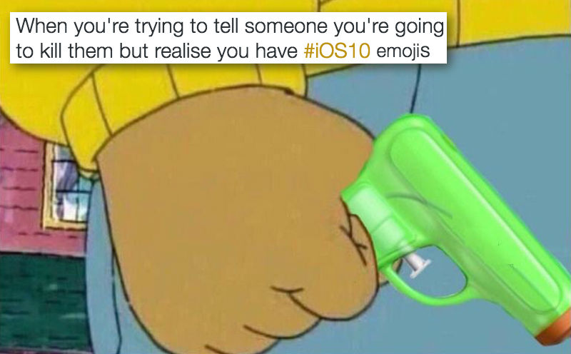 The Good, the Bad, and the Memes of Apple's Emojitional iOS 10 Update