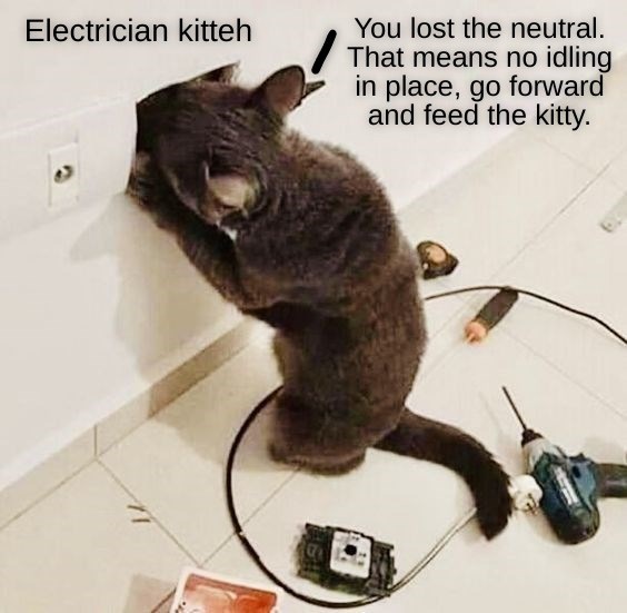 Electrician kitteh - Lolcats - lol | cat memes | funny cats | funny cat ...