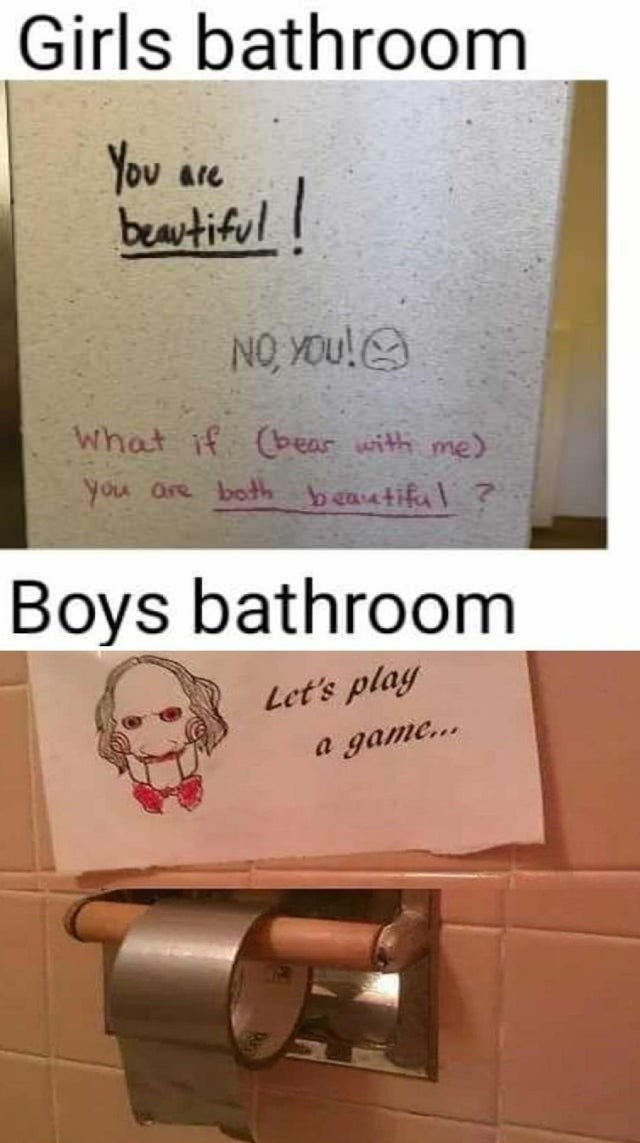 Memebase - girls bathroom - All Your Memes In Our Base - Funny Memes