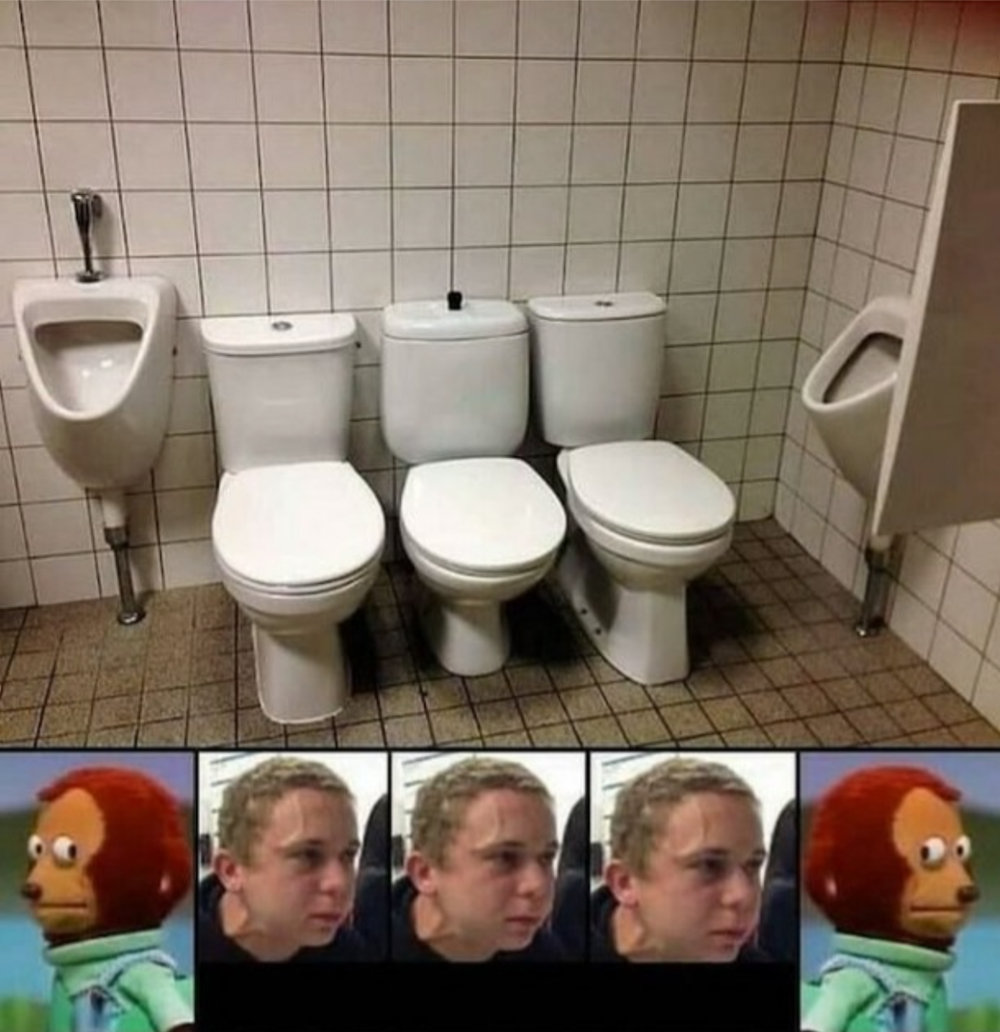 Totally Normal Bathroom Memebase Funny Memes