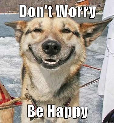 Don't Worry Be Happy - I Has A Hotdog - Dog Pictures - Funny pictures ...