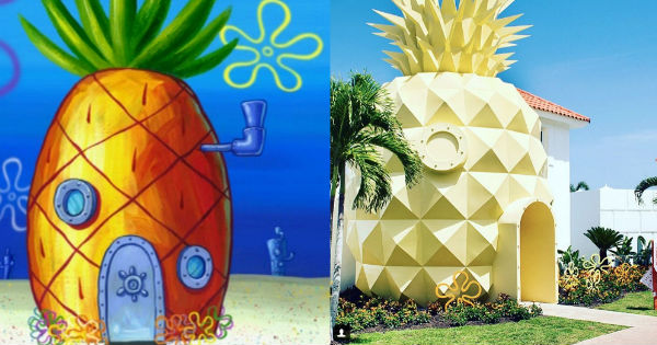 You Can Live Like Spongebob Squarepants Himself in This IRL Pineapple ...
