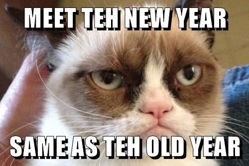 MEET TEH NEW YEAR - Lolcats - lol | cat memes | funny cats | funny cat ...