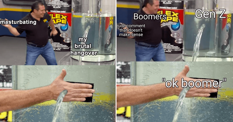 New Flex Tape Memes Are All About Bad Coping Mechanisms - Memebase