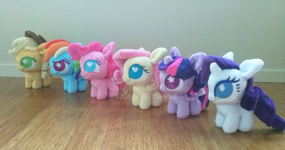 mlp mane 6 fillies