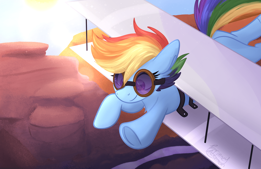 little pony rainbow dash