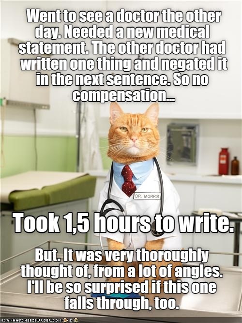 An Adept Doctor With A Grumpy Reputation Lolcats Lol Cat Memes