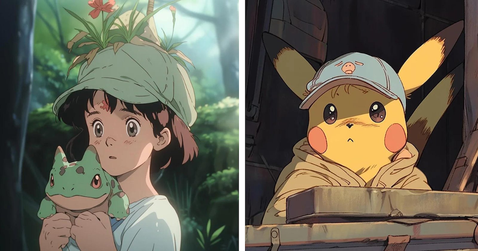 Pokémon Reimagined in Studio Ghibli's Enchanting Style - Geek Universe ...