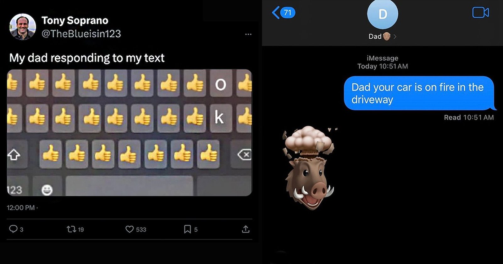 Memebase - dad text messages - All Your Memes In Our Base - Funny Memes ...