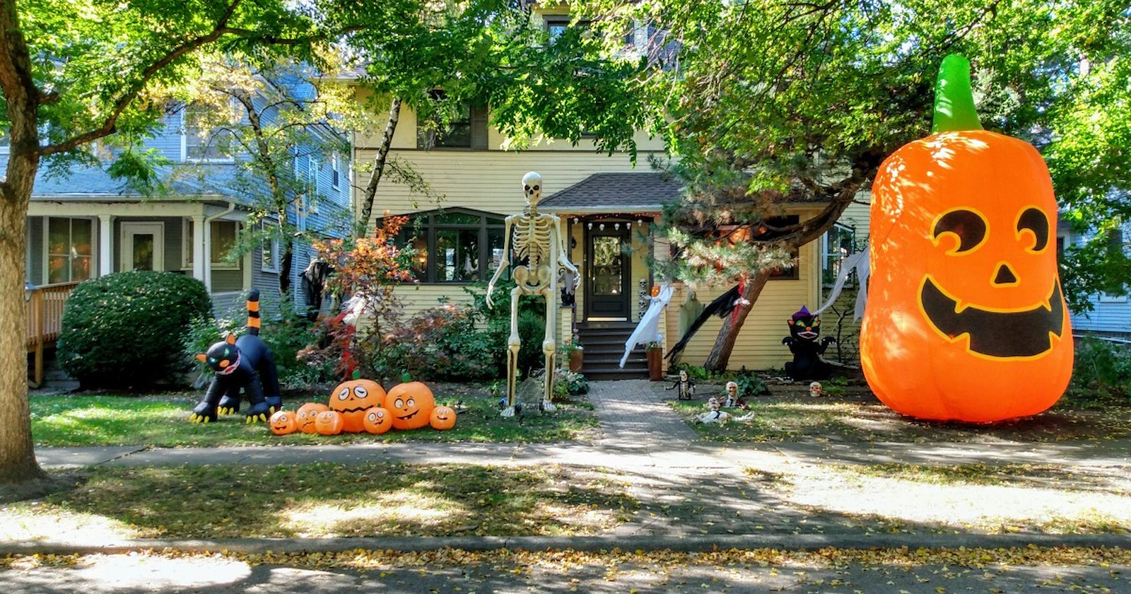 Entitled 70+ year-old HOA member demands neighbors take down Halloween ...