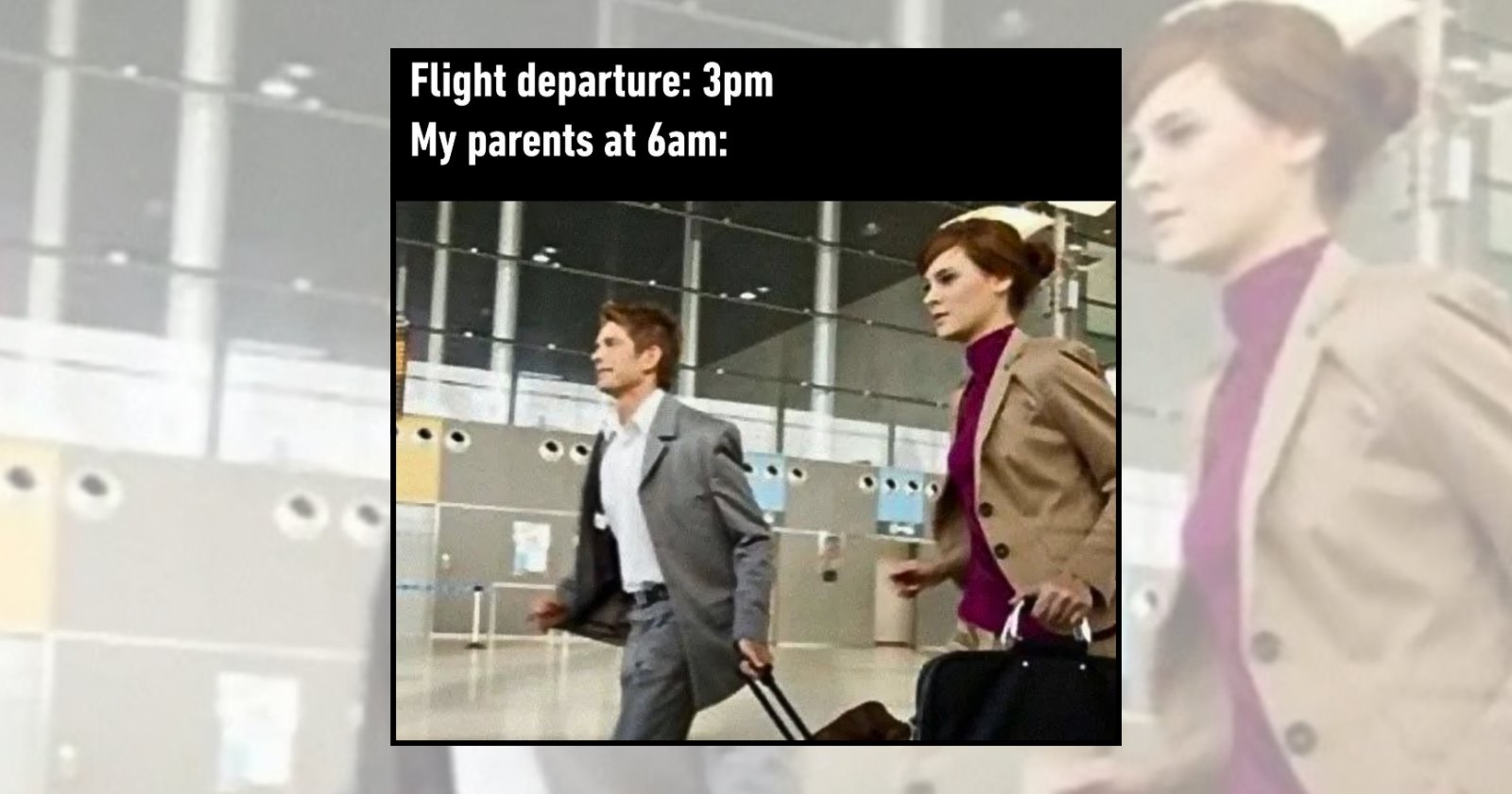 'Three hours early, still stressed': 23 Airport memes for travelers rushing through security just to sit at the gate