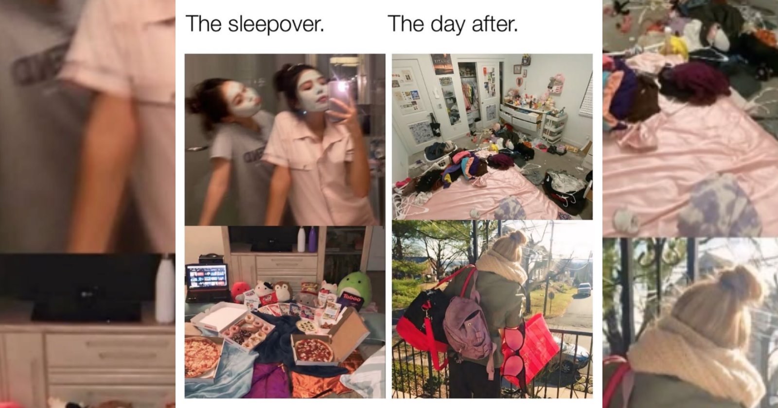 'Let's have a sleepover!': Memes for millennials remembering all the times they slept at a friend's house without a blanket