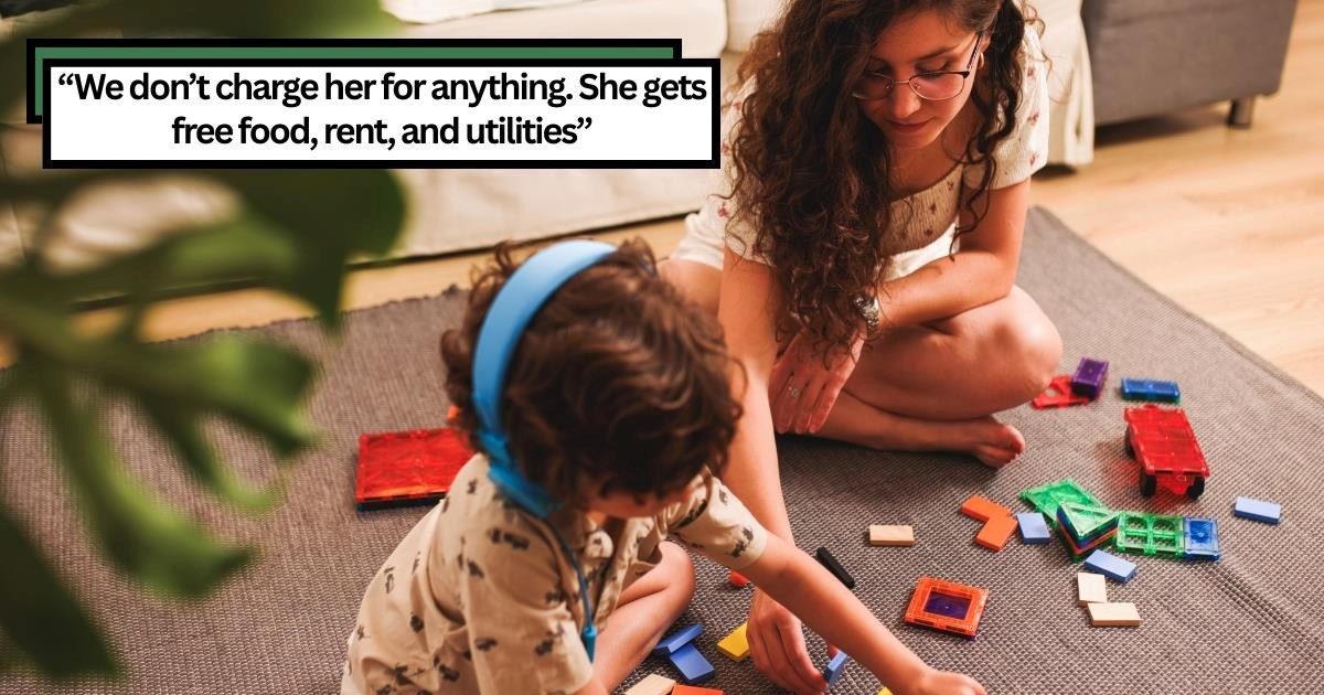 Freeloading sister-in-law, living rent-free in brother's home, demands payment for a short 3-hour babysitting favor while his wife gardened, despite never contributing, couple debates kicking her out: '[She has] no sense of gratitude'