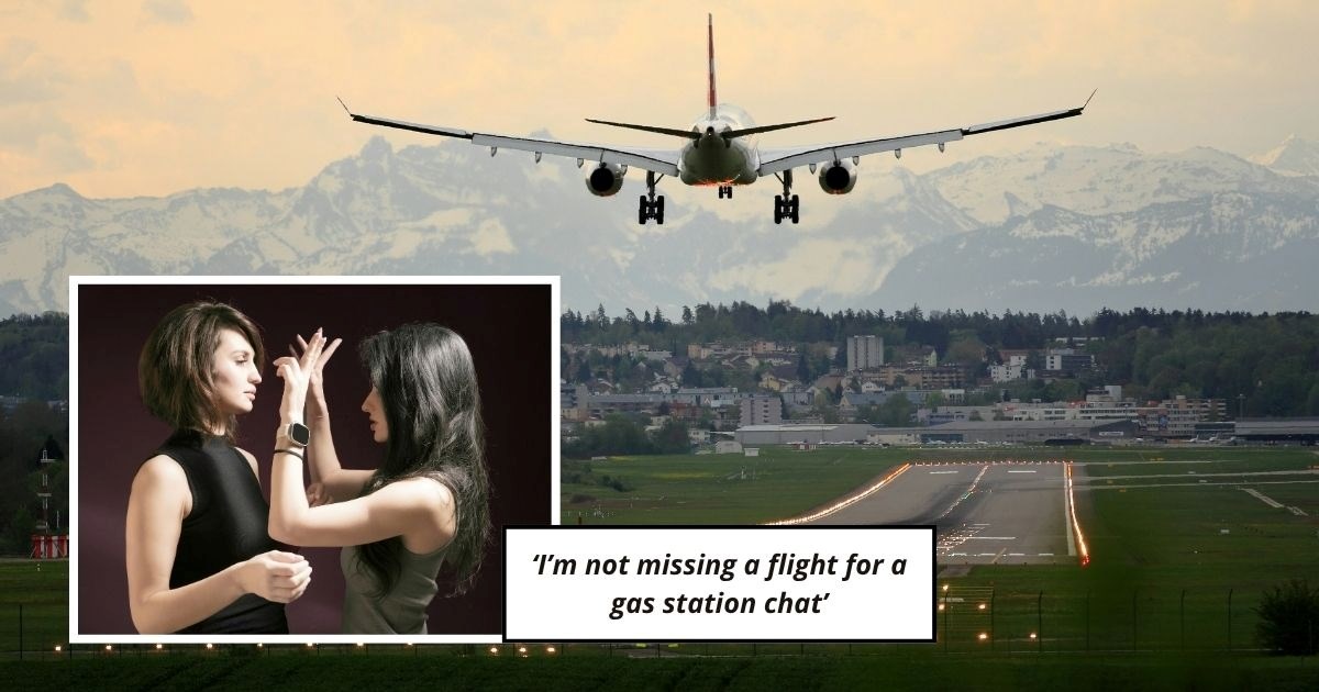 20-year-old traveler leaves chronically late friend behind at a gas station after repeated delays, makes her flight and learns to stop over-accommodating: 'I’m not missing a flight'