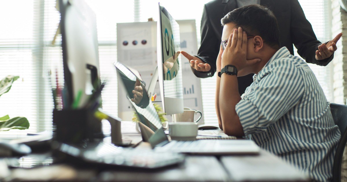 Employee is painted as a workplace 'villain' after criticizing boss' plan, boss retaliates by demanding higher KPI