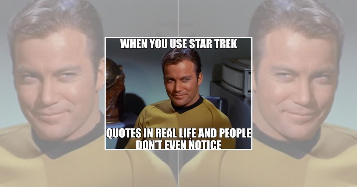'To Boldly Go': 22 Star Trek Memes Exploring the Weirdest Corners of the Internet