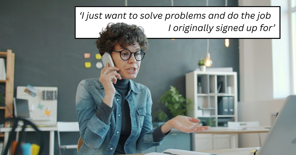 Engineer is forced into a management promotion she repeatedly said she didn't want, boss admits he did it on purpose to advance his own career: 'He joked that he ruined my day'
