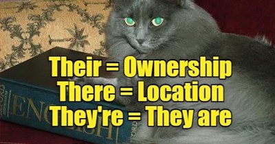 Homophones can be difficult.