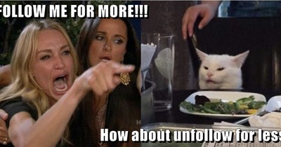 unfollow for less