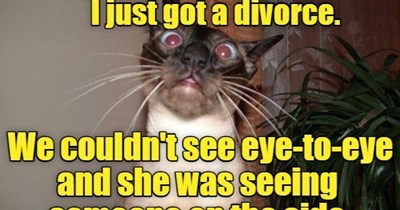 She couldn't see the damage.